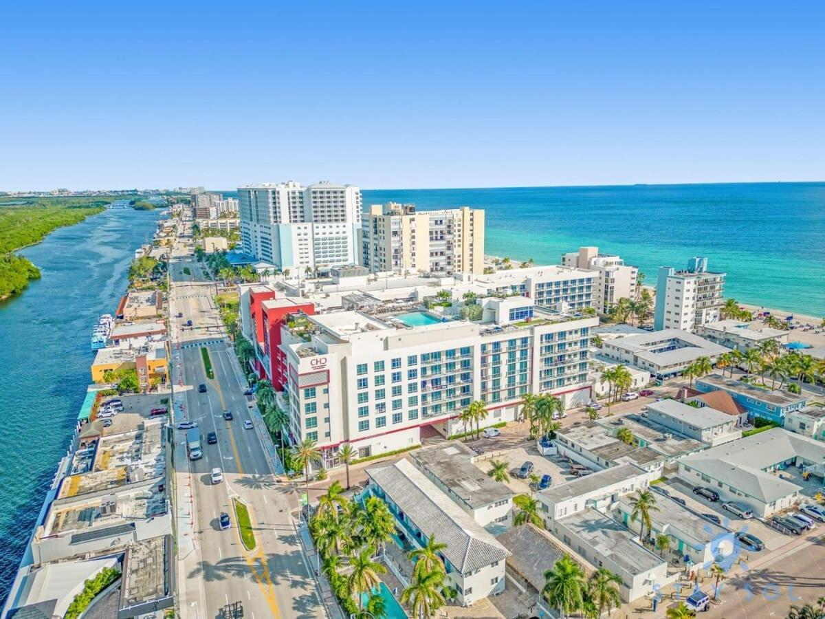 Best Stay - Rooftop Pool & Hot Tub - Hollywood Beach Exterior foto