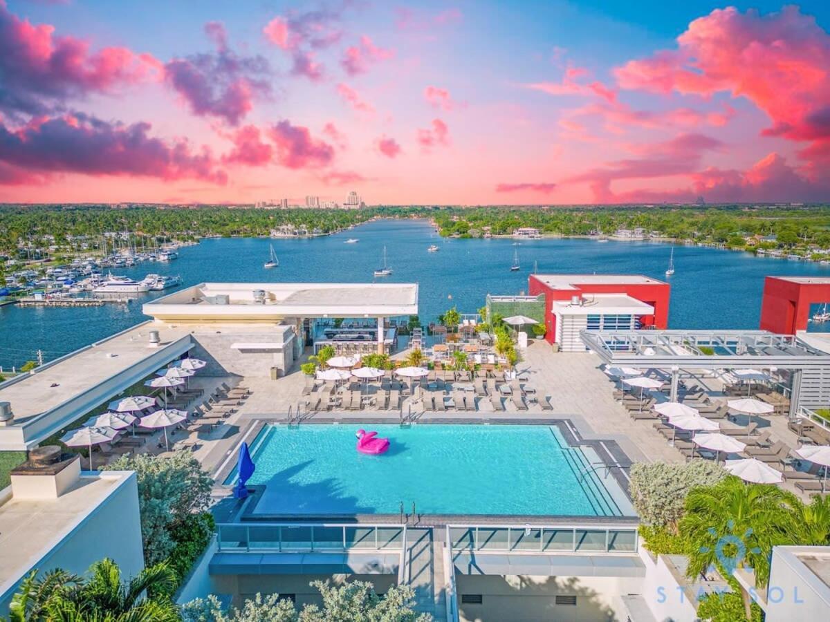 Best Stay - Rooftop Pool & Hot Tub - Hollywood Beach Exterior foto