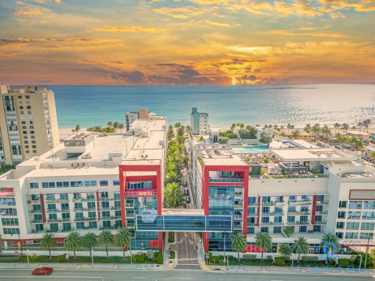 Best Stay - Rooftop Pool & Hot Tub - Hollywood Beach Exterior foto